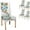 Monarch Butterfly, variant on Monarch Butterfly Stretch Chair Covers for Dining Room Set of 4,Printed Stretchable Dining Chair Slipcover Washable Removable for Dining Room,Living Room,Hotel,Banquet,Party