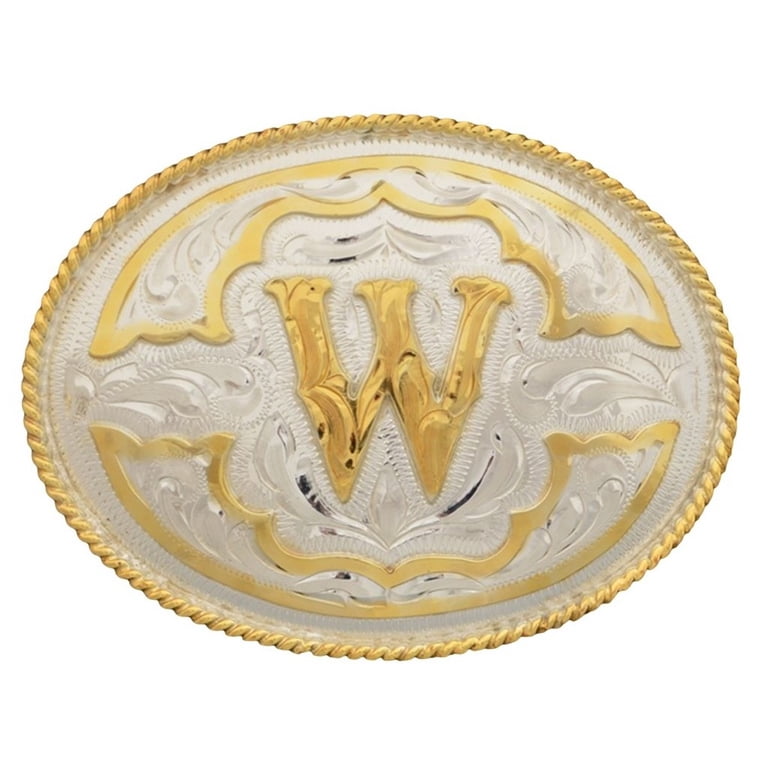 Silver Strike Belt buckle. With INITIAL K. 7ee3df7e-0fdd-426a-9302-  main image 4