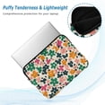 thumbnail image 2 of FORMRS 13"-13.3" Laptop Sleeve Protective Case Soft Carrying Quilted Computer Bag Cover, Floral Blooms, 2 of 7