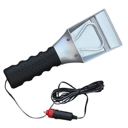 Heated Auto Electric Windshield Ice & Snow Scraper 12V