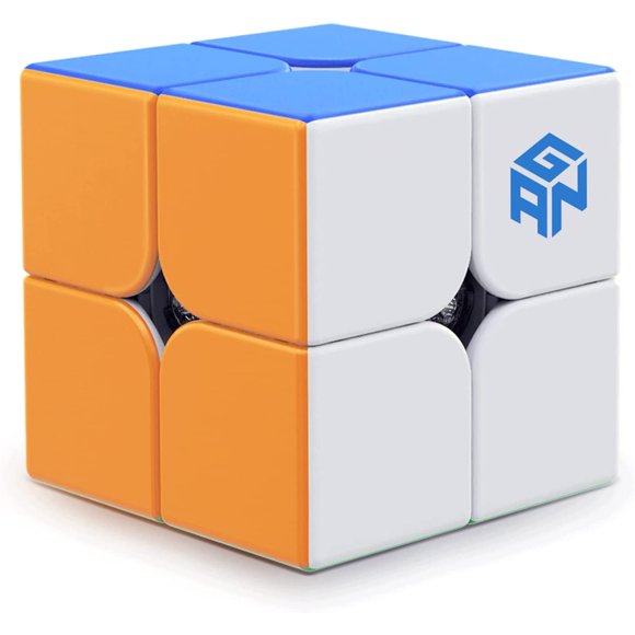 Jinsinto Casse-Tête Mini Bloc Cube 2X2 Vitesse Gans Jouet Cube Magique 51mm (Sans Autocollant)