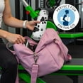 thumbnail image 5 of Grey Dog Paw Footprint Hot Yoga Mat Towel Non Slip for Hot Yoga - Quick-Drying Yoga Mat Cover with 4 Corner Pockets with Travel Bag - Hot Yoga Towel Non Slip Grip Moisture Wicking Sweat 70"x26", 5 of 6