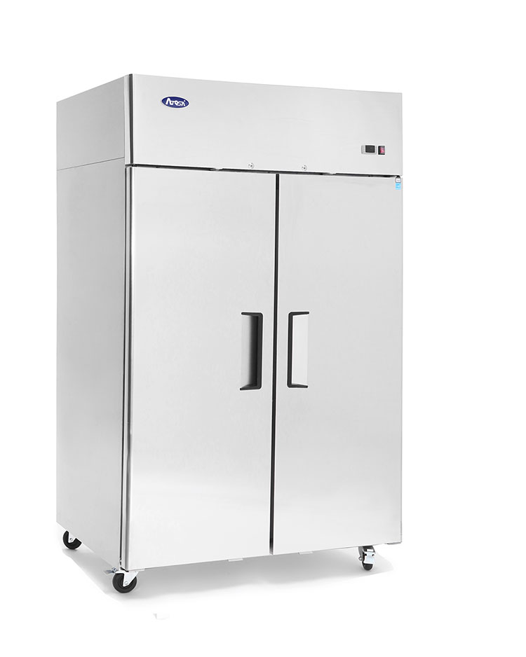 Atosa Mbf8002 Top Mount 2 Door Upright Freezer Walmart Com Walmart Com