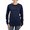 Navy, variant on - Graduate School BS Long Sleeve T Shirt - Women's Long Sleeve Graphic Tee Casual Fit