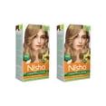 thumbnail image 1 of Nisha Crème Hair Color Pack 2, Permanent Blonde Hair Dye Color, 100% Gray Coverage, Light Blonde, 4.23 oz, 1 of 9
