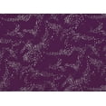 thumbnail image 2 of Zelouf Splatter Glitter On Tulle 1X  , Sewing, DIY, Crafts Fabric by the Yard, Plum Filigree/multi, 10 Yard, 2 of 2