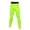 Green, variant on Boys Athletic Leggings Compression Basketball Running Sports Pants Stretchy High Waist Skinny Footless Tights