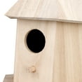 NGHnuifg Wooden Bird House Nesting Box Hanging Bird Nests Home Garden