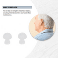 thumbnail image 2 of Hearing Aid Ear Tips, Universal Replacement Tips for Hearing Aids Earplugs, Comfortable Fit and Improved Sound Medium, 2 of 9