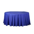 thumbnail image 6 of Efavormart 10 Pack Round Tablecloth, 108 Inch Stain & Wrinkle Resistant Washable Table Cloth, Decorative Polyester Fabric Table Cover for Banquet, Wedding, Dining - Royal Blue, 6 of 11