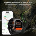 thumbnail image 3 of KOSPET TANK M3 Ultra Reloj Inteligente GPS, 1,96" AMOLED Smartwatch Hombre con Llamadas Bluetooth, Impermeable IP69K, Batería de 480 mAh, 170+Modos Deportes, Monitor de Frecuencia Cardiaca (M3U Negro), 3 of 5