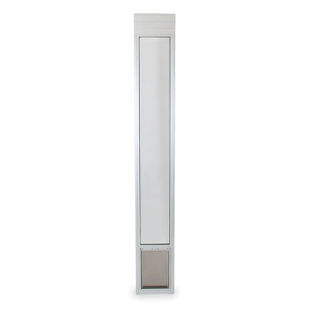 Petsafe Freedom Panel Sliding Glass Dog Door Satin Medium 4 L X