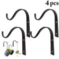 thumbnail image 2 of Coofit Flower Pot Hanger Creative Metal Decorative Plant Hanger Bracket Wall Hook, 2 of 10