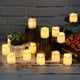 thumbnail image 5 of Bienvenido Paquete de 24 Velas Votivas Sin Llama, Vela Falsa Eléctrica Parpadeante Sin Llama, Luces de Té LED con Pilas en Blanco Cálido para Decoraciones de Celebraciones de Bodas, Mesas y Festivales, 5 of 7