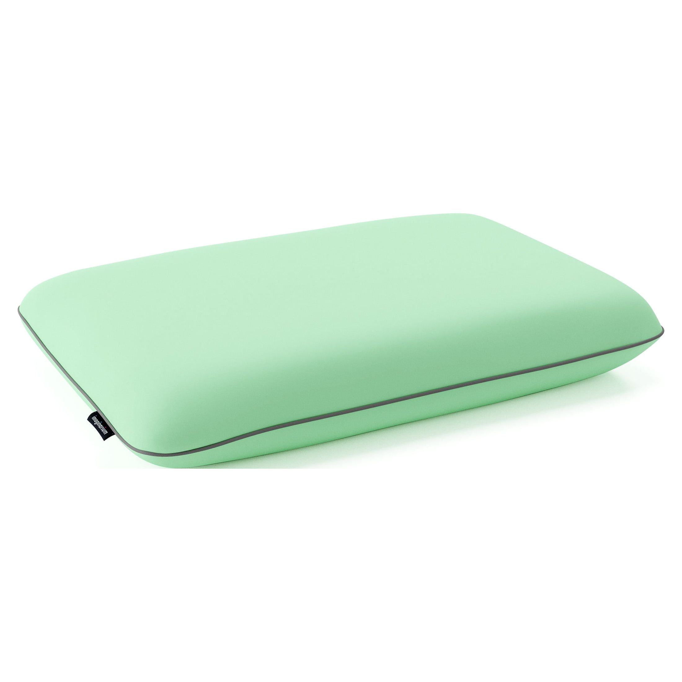 Memory Foam Fun Pillow With Cool-to-the-Touch Cover, Standard/Queen, Mint Green, 1 Pack