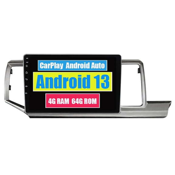 Torovo Car Stereo CarPlay Head Unit for Honda Stepwgn 2009 2010 2011 2012 2013 2014 2015 Android Auto Touch Screen Sat Navi Bluetooth WiFi Radio Player