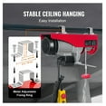 thumbnail image 3 of Electric Hoist 880lbs, 110V Wired Remote Lift - Garage Attic Warehouse - 20-40ft Height, 3 of 6