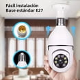 thumbnail image 2 of Cámara De Seguridad Wifi Foco 360° Visión Nocturna Alarma, 2 of 8
