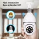 thumbnail image 2 of Cámara De Seguridad Wifi Foco 360° Visión Nocturna Alarma, 2 of 8