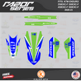thumbnail image 2 of Kalair GFX Graphics Kit for KTM ENDURO 4-STROKE 250EXC-F,350EXC-F,450EXC-F and 500EXC-F (2020-2023) Razor Series, 2 of 5