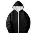 thumbnail image 6 of ZyeKqe Hoodies for Girls Oversized Zip up Long Sleeve Sweatshirts Winter Cute Solid Coat Kids School Jacket Fall Teens Clothes, 6 of 6