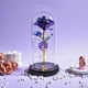 thumbnail image 1 of Rosas preservadas de La Bella y La Bestia para mujer, rosa de cristal con luz LED, flor Artificial, regalo de cumpleaños para niñas, 1 of 4