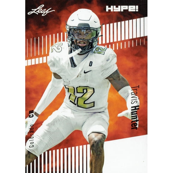 Mint Travis Hunter 2023 Leaf HYPE! #137 Just 5000 Ever Made! Rookie Card Colorado Buffaloes