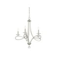 thumbnail image 5 of Trade Winds Lighting 5-Light Chandelier In Brushed Nickel, 5 of 6
