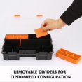 thumbnail image 4 of Set de organizadores para caja de herramientas MIXPOWER de 4 piezas, plástico resistente, 4 of 7