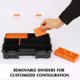 thumbnail image 4 of Set de organizadores para caja de herramientas MIXPOWER de 4 piezas, plástico resistente, 4 of 7