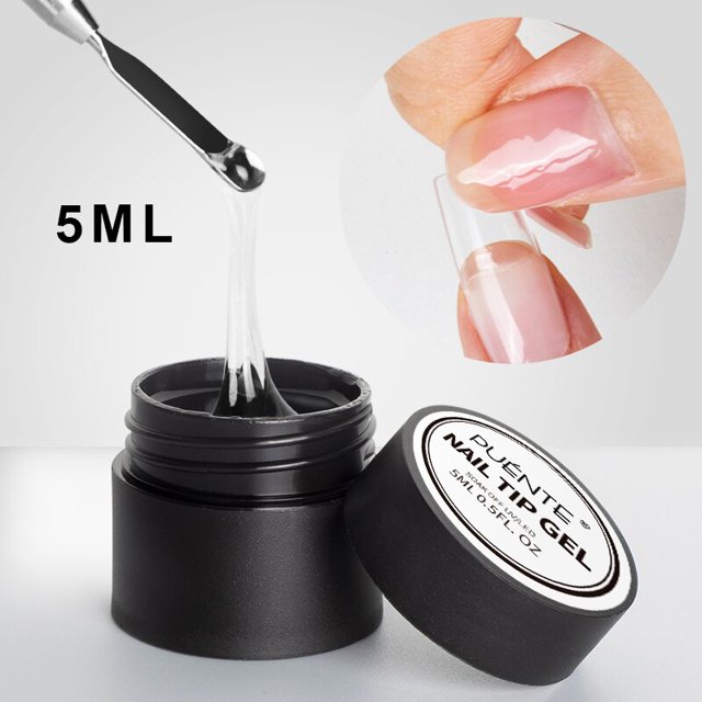 Gel sólido para puntas de uñas para extender rápidamente uñas transparentes Soak Off UV LED Nail Art Gel barniz 15ML función Gel para extensión de uñas Tan Jianjun unisex