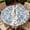 Blue-Red-Floral-Branch, variant on YESAD Round Outdoor Tablecloth For Up To 36in With Umbrella Hole & Zipper Waterproof Elastic Edge Fitted Table Cover Big Sunflower For Patio Picnic Party, Boho-Kilim-Square