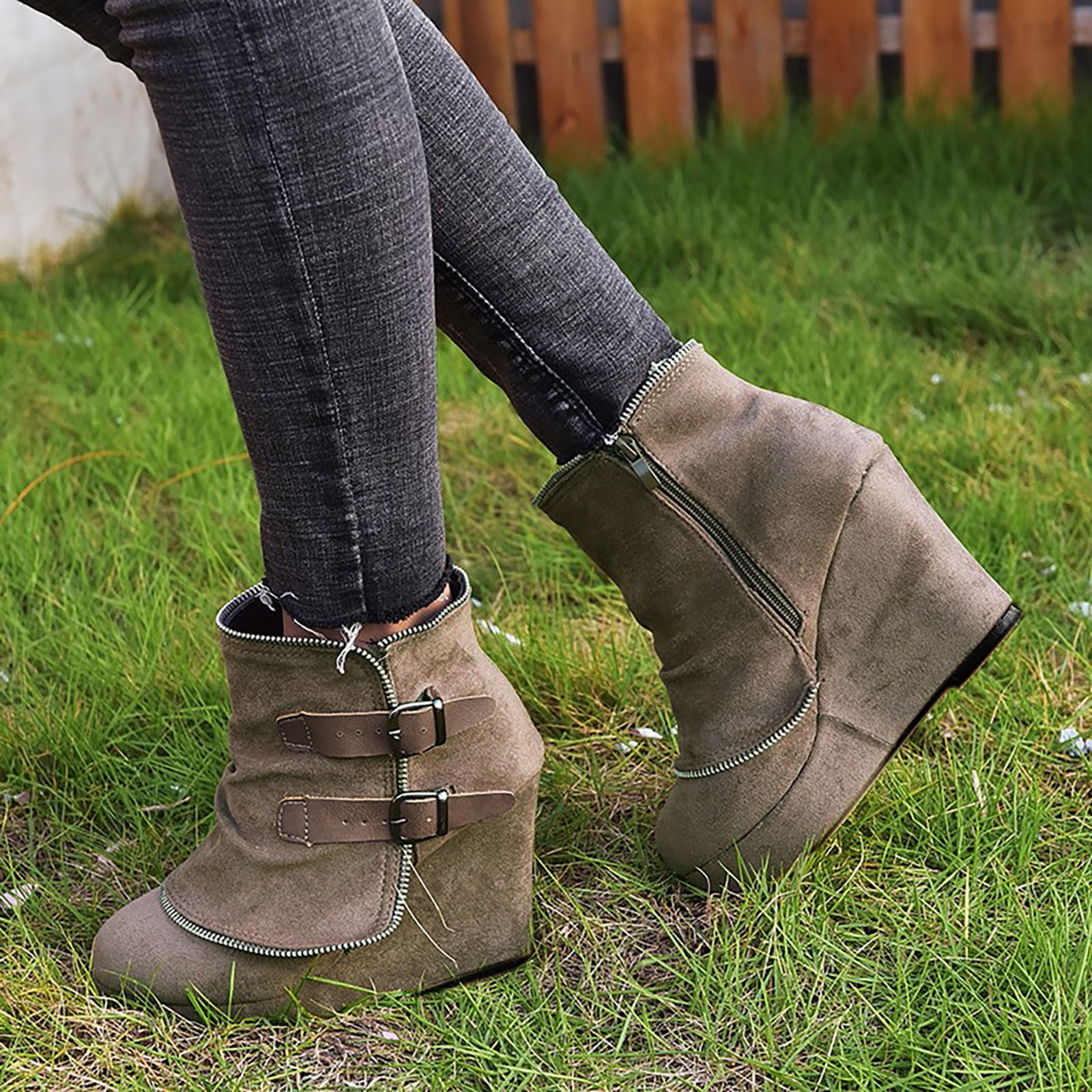 靴 CLANE EGDE ROUND SHORT BOOTS 8cbf9d73-8b7d-4b84-9dec-