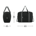 thumbnail image 6 of For Spirit Airlines Personal Item Bag 18x14x8 Foldable Travel Duffel Bag Underseat Tote Carry on Luggage Duffle Overnight with Shoulder Strap, 6 of 6