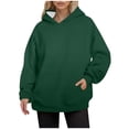 thumbnail image 2 of Womens Oversized Hoodies Lightweight Fashion Sweatshirts Fashion Pullover Sweaters, 2 of 9