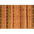 thumbnail image 1 of Ahgly Company Indoor Rectangle Southwestern Orange Country Area Rugs, 8' x 10', 1 of 1