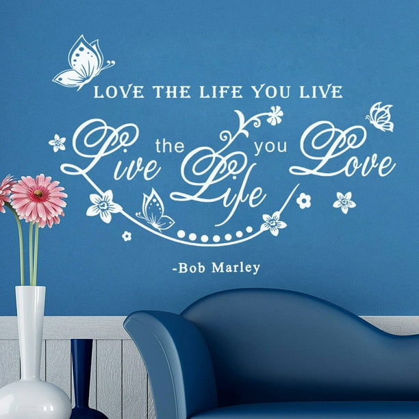Love The Life You Live Pvc Letters Wall Sticker Removable Diy Wall Art Decal Walmart Com Walmart Com Love The Life You Live Pvc Letters Wall Sticker Removable Diy Wall Art Decal Walmart Com Walmart Com