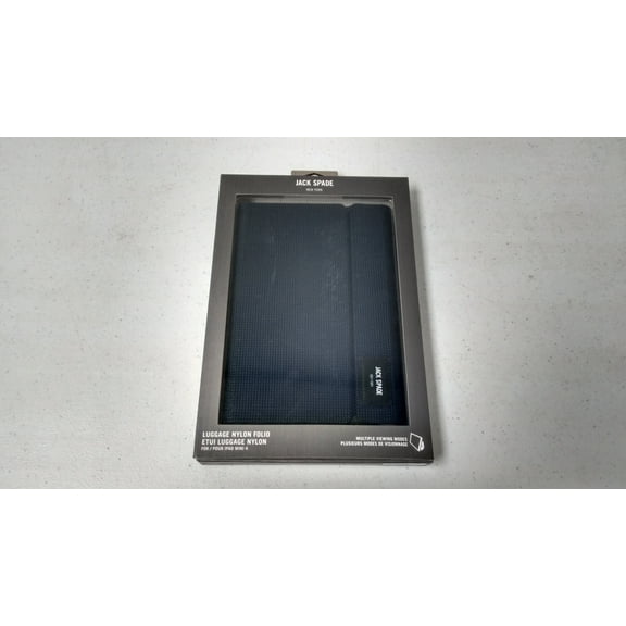 Jack Spade JSIPD-002-LNNVY Folio Case for Apple iPad Mini 4 - Navy NEW
