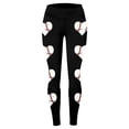 thumbnail image 4 of WILLBEST Sport Leggings for Women Womens Rugby Printed Tight Casual Yoga Leggings, 4 of 4