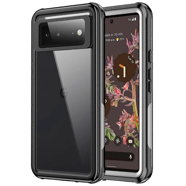 Google Pixel 6 Case Waterproof Shockproof Clear Rugged Protective - Full Body Case Slim Cover for Pixel 634