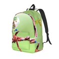 thumbnail image 2 of Sigee Pikmin (64) Print Canvas Large Capacity Laptop Backpack for Men and Women,Travel Backpack,Small, 2 of 7