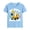 2# Excavator, variant on Toddler Boys Shirt Easter Day Bunny Graphic Short Sleeves Cotton Tee Blue 4T