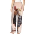 thumbnail image 3 of Daiia Cute Mouse In Glasses Women's Sleep Pant with Pockets and Drawstring,Pajama Pants-Medium, 3 of 9