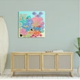 thumbnail image 2 of Stupell Industries Bold Coral Reef Underwater Patterned Fish Shapes Graphic Art Gallery Wrapped Canvas Print Wall Art, Design by unknown, 2 of 7