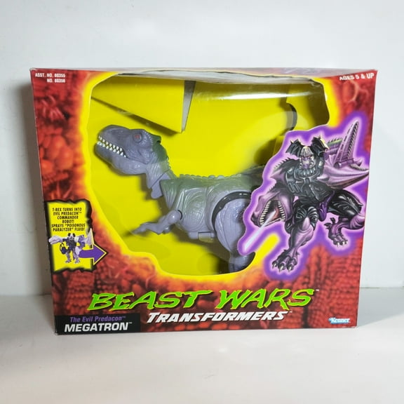 Open Box Vintage 1996 Transformers Beast Wars Megatron Ultra Class
