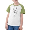 thumbnail image 3 of RXIRUCGD 2025 Vêtements d'Été pour Enfants Tout-Petits Garçons Filles Mode Mignon Col Rond Imprimé Manches Courtes Haut, 3 of 7