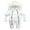 White, variant on XEGLSBU Baby Snowsuit 12-18 Months with Feet Baby Girl Boy Winter Snowsuit Toddler Jacket Clothes Zipper Jumpsuit Hooded Snowsuits Coat Outwear Toddler Snowsuit 3T Girl White Size 12-18 Months
