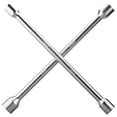 thumbnail image 1 of CARTMAN 14 Inch Universal Heavy Duty Lug Wrench, 4-Way Tire Iron Wrench, 1 of 10