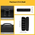 thumbnail image 4 of ProCase Trading Card Storage Case with 5 Dividers, Carrying Case Store 1200 Cards Durable Playing Card Game Travel Box Top Loader for MTG, Cards Against Humanity and Board Game, 4 of 7