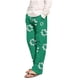 thumbnail image 1 of Pantalones de pijama largos de poliéster para hombre, informales, con estampado a cuadros, holgados y deportivos., 1 of 4